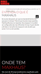 Mobile Screenshot of maxhaus.com.br